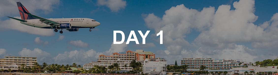 Day 1. Arrival and boarding