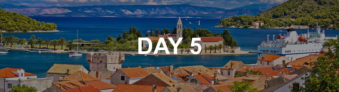 Scenic island of Vis