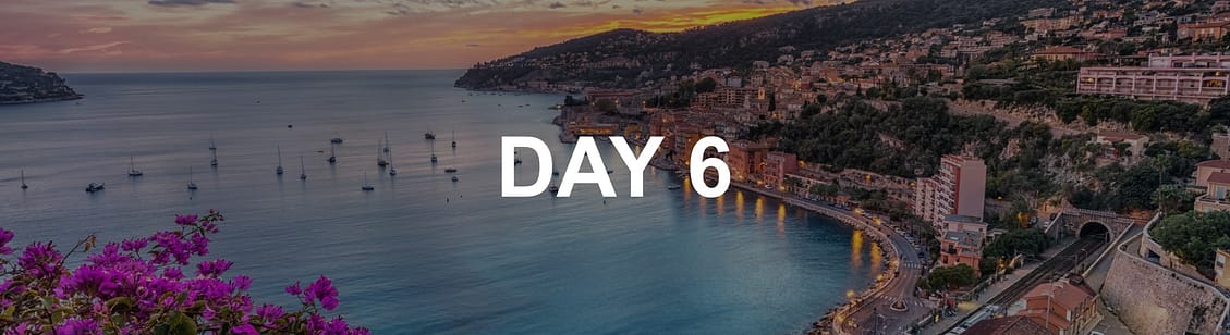 bay of Villefranche on sunset, Alpes-Maritimes, France