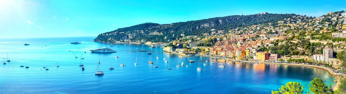 Villefranche sur Mer. French Riviera, Cote d'Azur, France