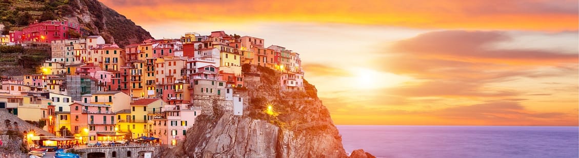 Manarola, coast of Italy