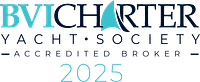 BVI Yacht Charter Society Accredited Broker 2025