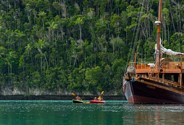 Yacht charter in Indonesia onboard Sequoia