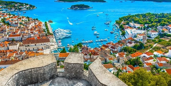 Famous Hvar Island