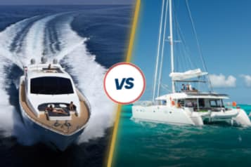 Catamarans versus power yachts?