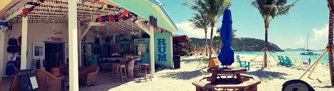 Jost Van Dyke’s Soggy Dollar Bar