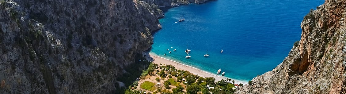 Butterfly valley Fethiye Turkey