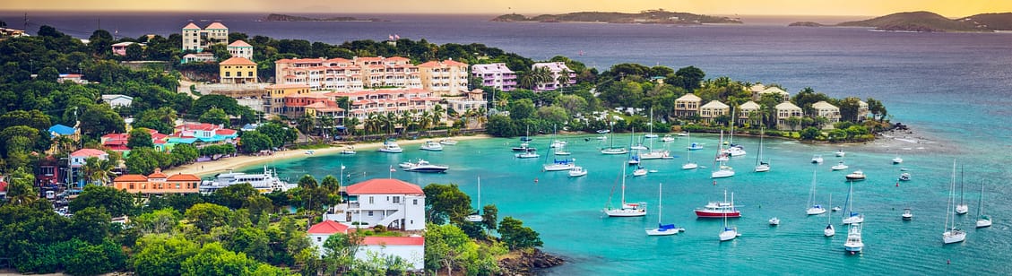 St. John, US Virgin Island at Cruz Bay