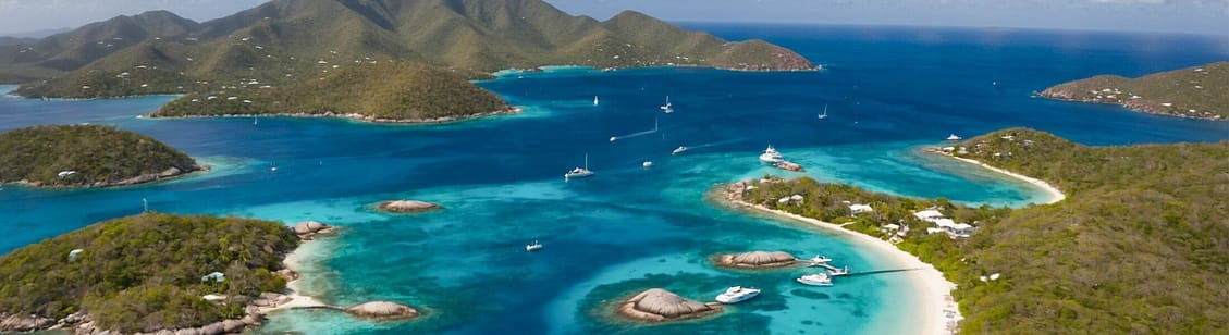 British Virgin Islands Aerial