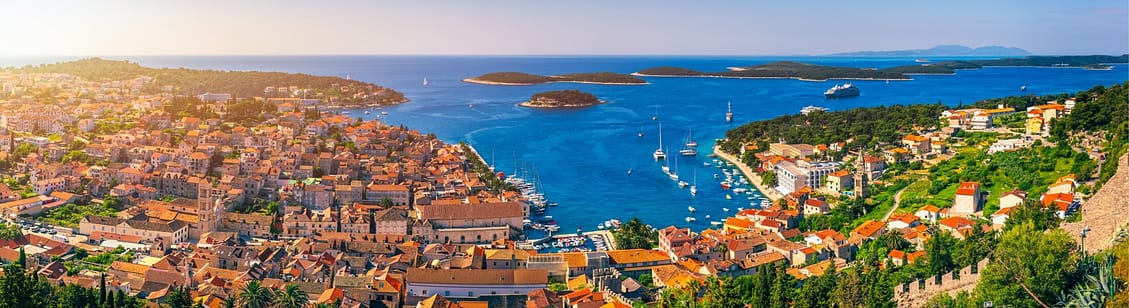 island town Hvar.