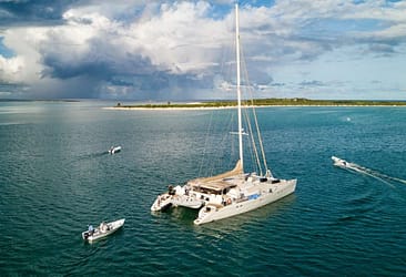 Catamaran in Seychelles - Lonestar